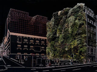 Illustration for article titled These Cool Architectural Pics Were Blacked Out With a Permanent Marker